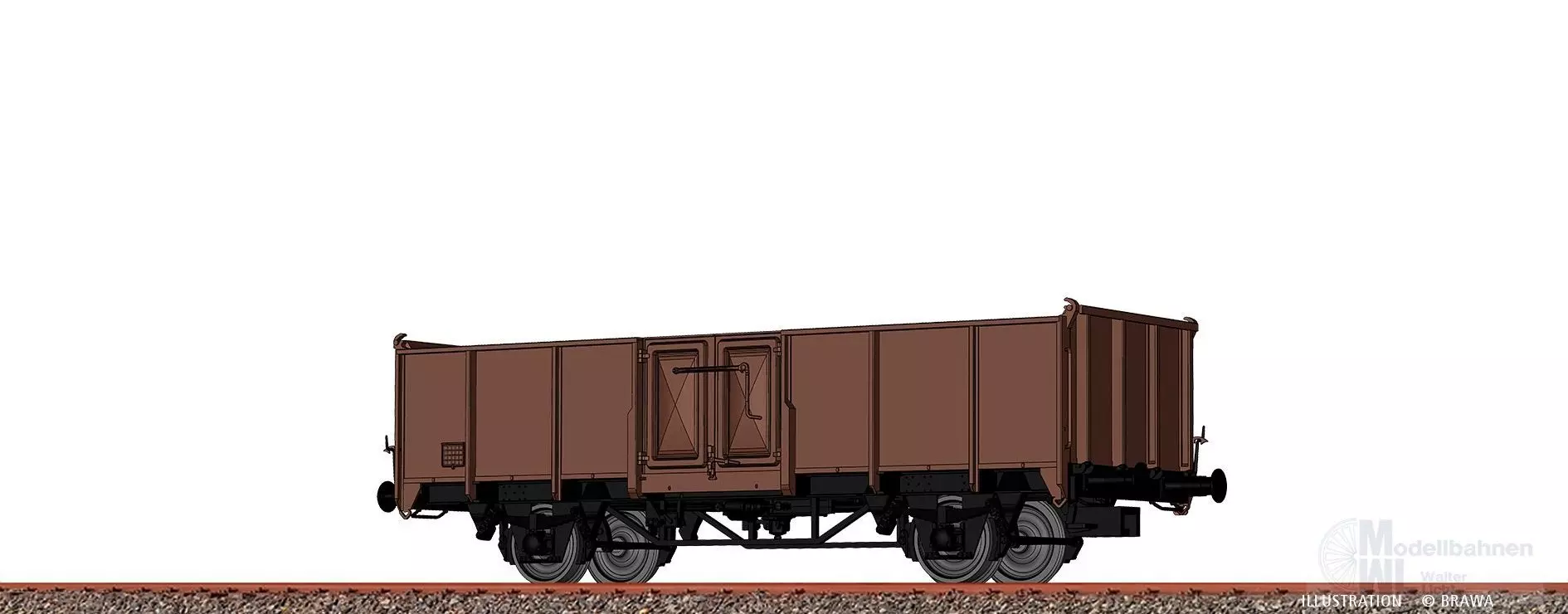 Brawa 50073 - Güterwagen offen ÖBB Ep.III 780 560 H0/GL