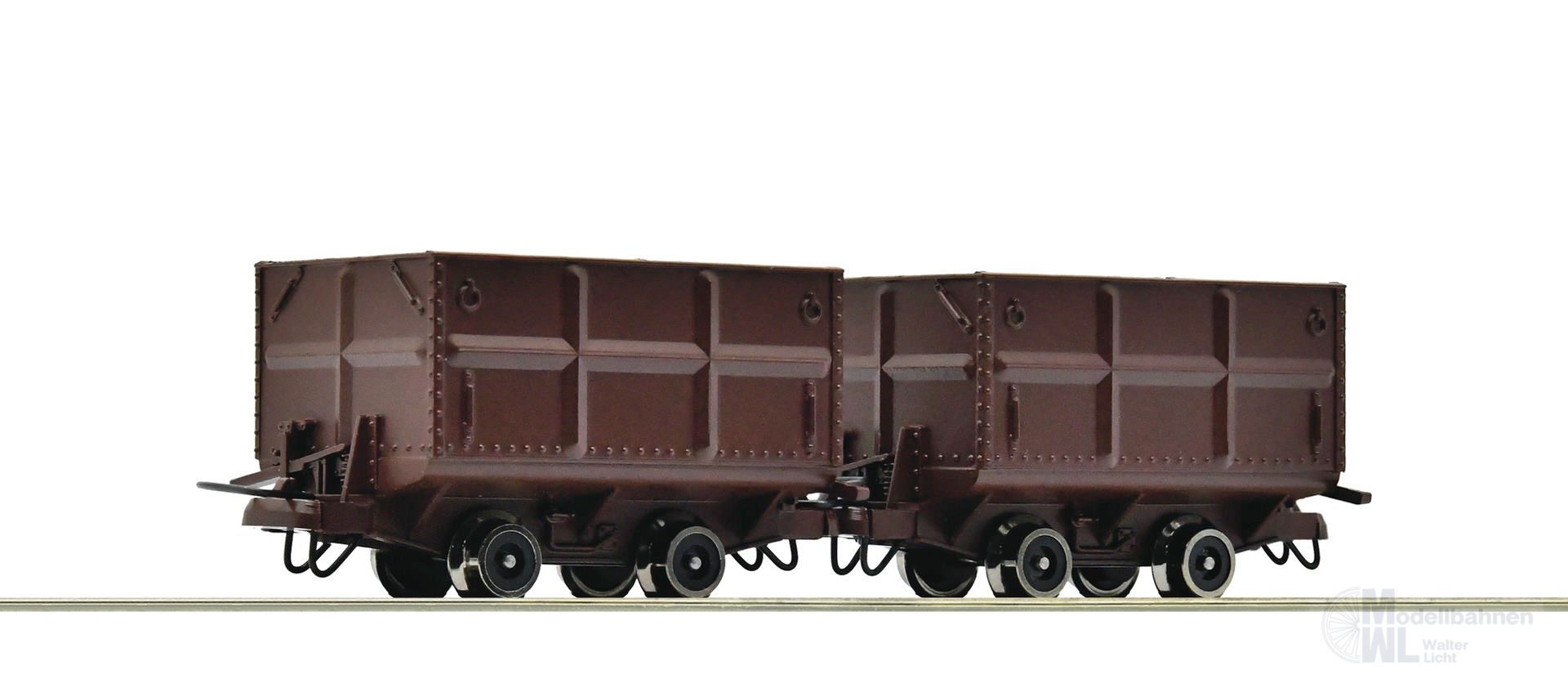 Roco 34499 - Kohleloren-Set 2 teilig H0e