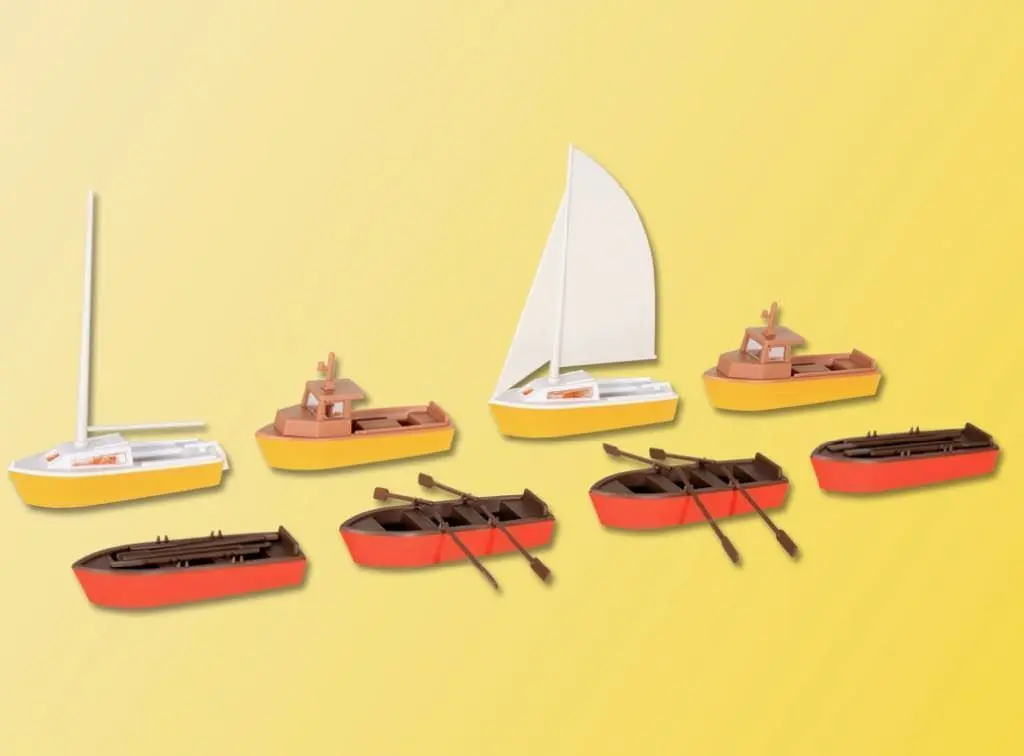 Kibri 39159 - Set Boote H0 1:87