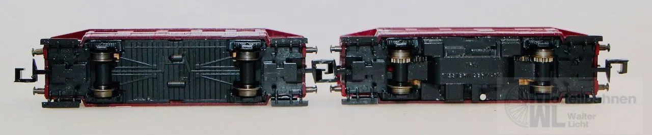 Trix 12090 - MINITRIX - Triebwagen VT 175 909 DB Ep.III + Beiwagen N 1:160