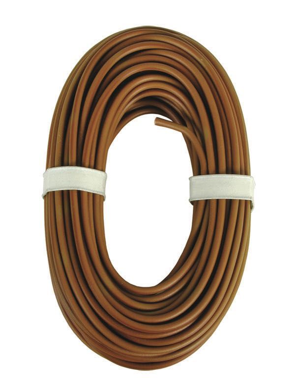 Viessmann 6896 - Hochstromkabel 0,75mm braun 10 Meter Viessmann 6896 - Hochstromkabel 0,75mm braun 10 Meter