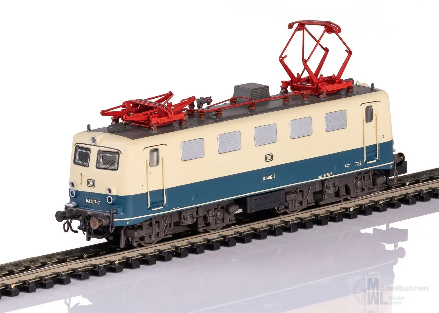 Trix 11132 - Startpackung Personenzug E-Lok BR 141 DB Ep.IV N 1:160 Sound