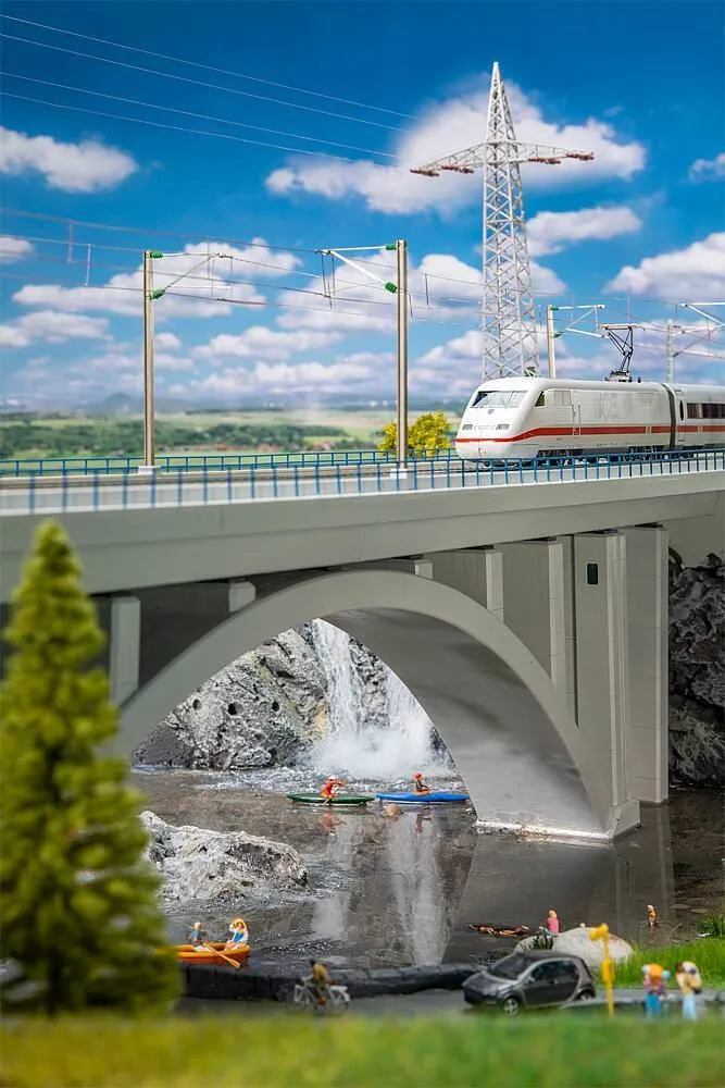 Faller 120505 - Moderne Bogenbrucke H0 1:87