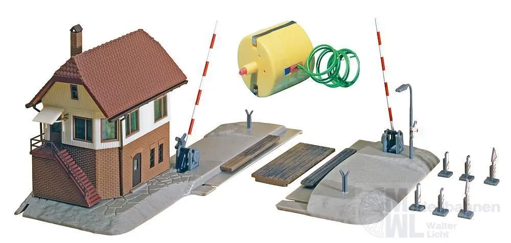 Faller 222170 - Bahnübergang mit Stellwerk N 1:160