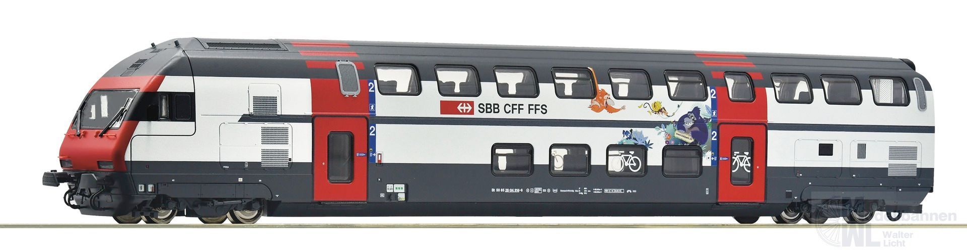 Roco 6210218 - Doppelstock Steuerwagen SBB Ep.VI H0/GL Digital
