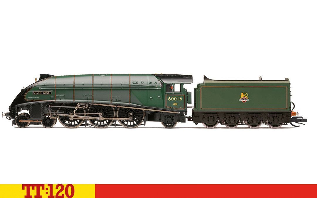 HORNBY TT TT3008M - Dampflok Class A4 4-6-2 60016 Silver King TT 1:120
