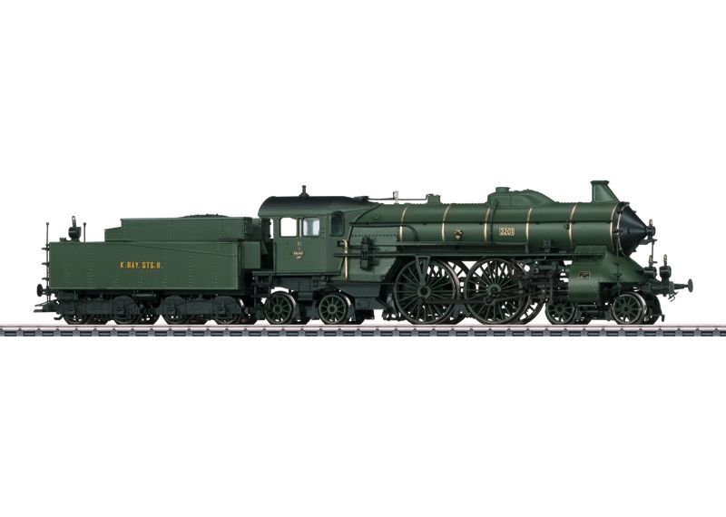 Märklin 37015 - MÄRKLIN - Dampflok S 2/6 K.Bay.Sts.B Ep.I H0/WS Sound