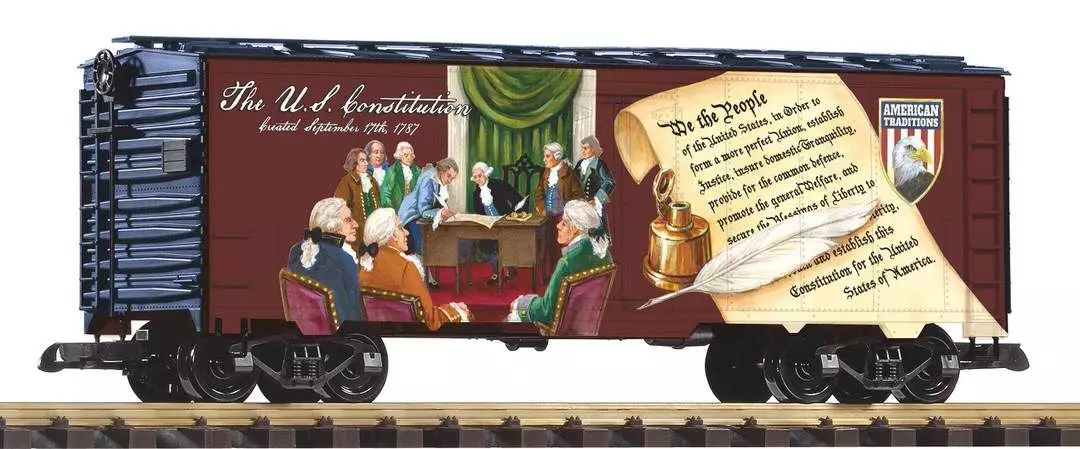 Piko 38943 - Güterwagen Amerikanische Traditionen Constitution Spur G 1:22,5