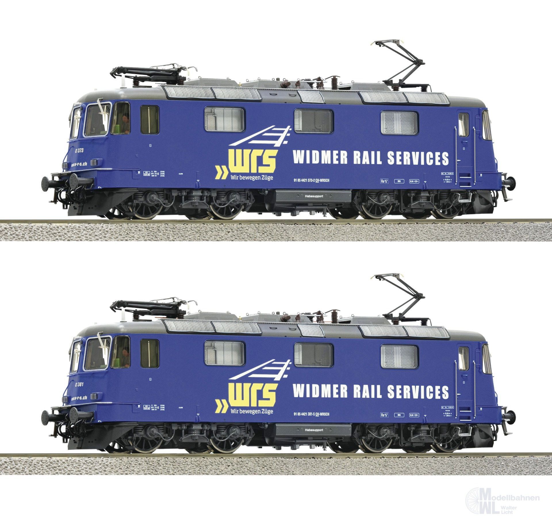 Roco 7500045 - E-Lok Set BR 421 373-2 und 421 381-5 WRS Ep.VI H0/GL Roco 7500045 - E-Lok Set BR 421 373-2 und 421 381-5 WRS Ep.VI H0/GL