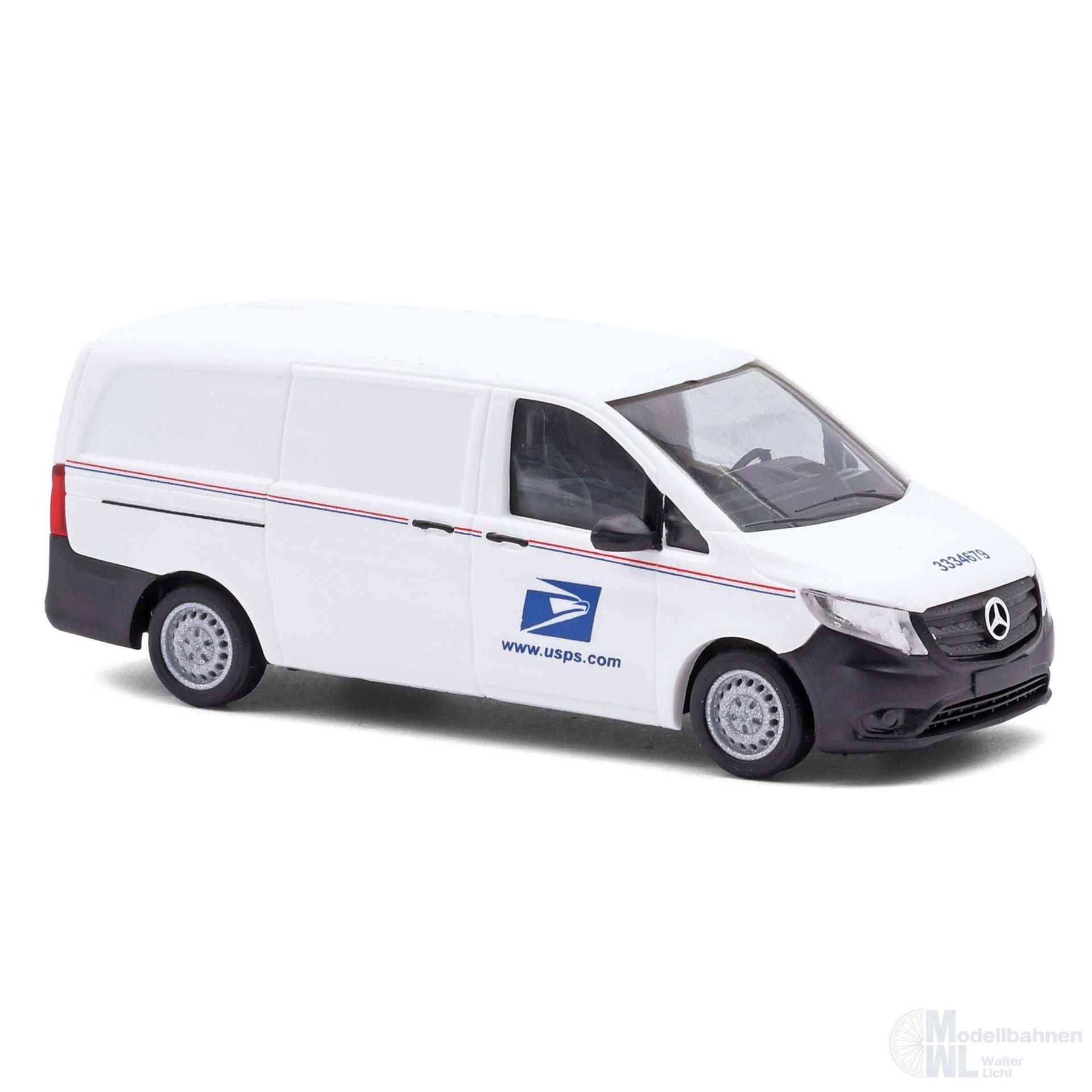 Busch 54801 - Mercedes-Benz Vito US Postal Service H0 1:87