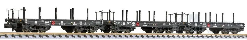 Liliput 260179 - Schwerlastwagen Set DR Ep.III 3.tlg. SSy 65-50 N 1:160