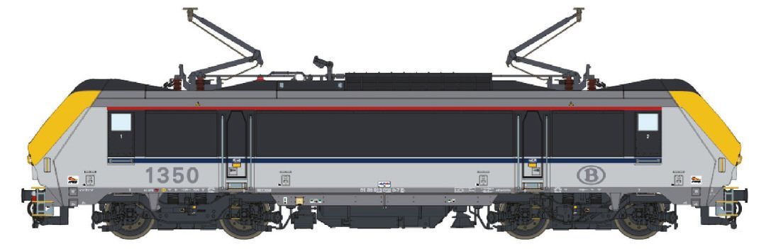 13002 LS Models 13002DCS - E-Lok HLE 13 1350 SNCB Ep.VI 1350H0/GL Sound