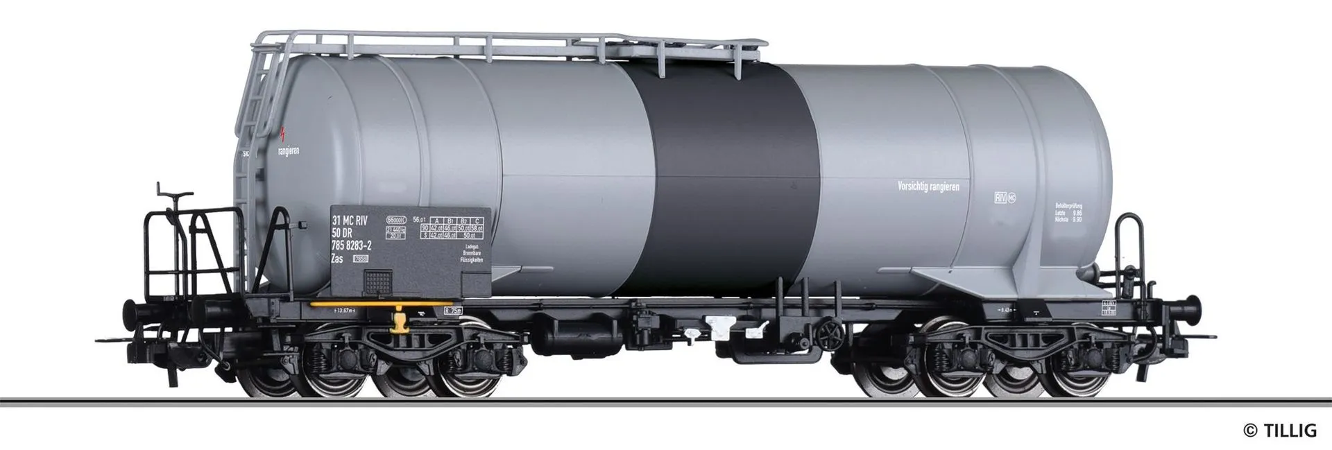 Tillig 77022 - Kesselwagen DR Ep.IV Zas 7858 H0/GL