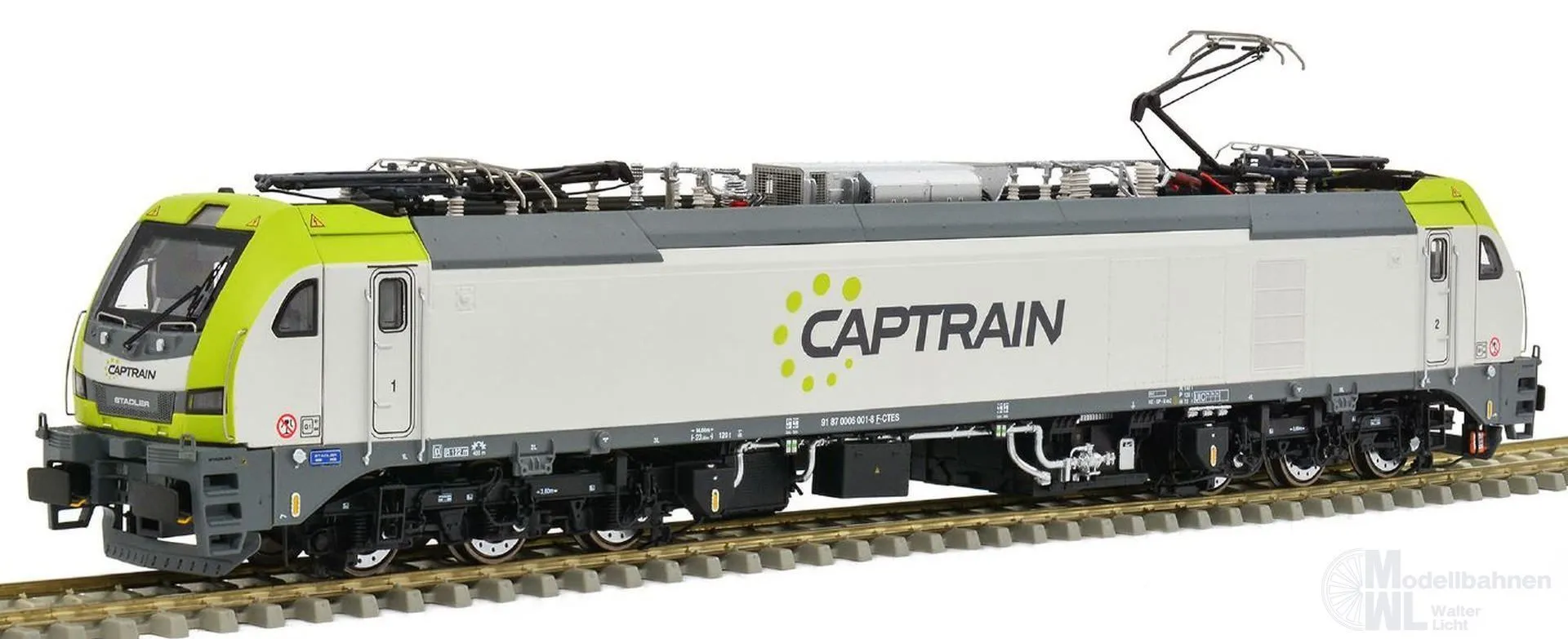 Sudexpress S0060010 - E-Lok BR 6001-8 Euro 6000 Captrain Ep.VI H0/GL Sound