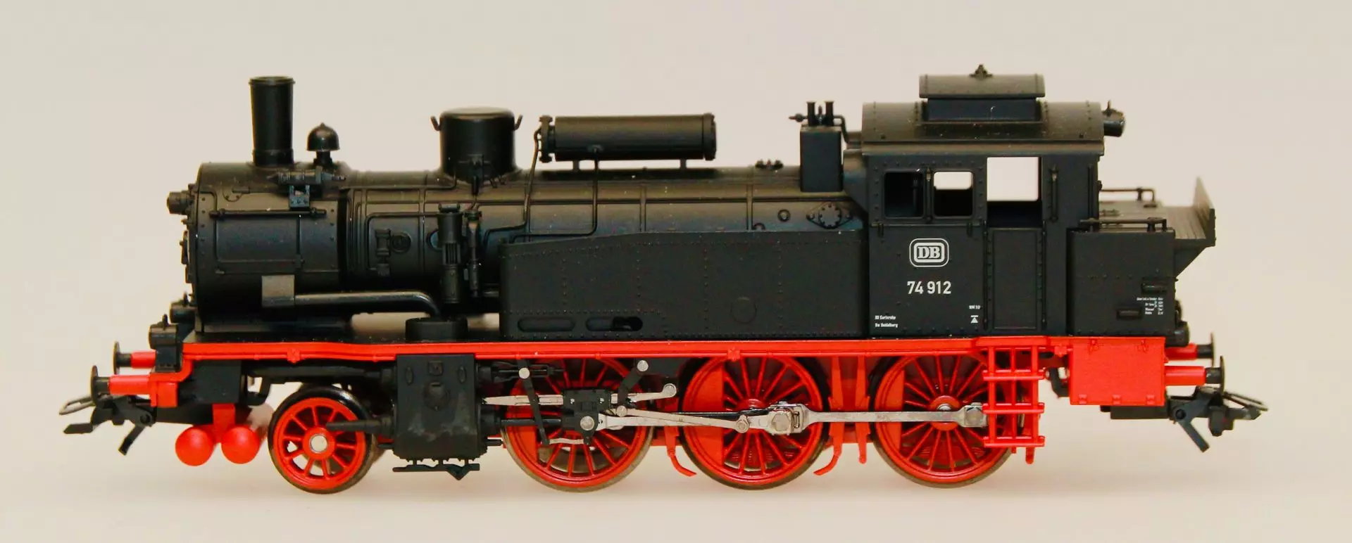 Trix 22854 - Trix - Dampflok BR 74 912 DB Ep.III schwarz H0/GL