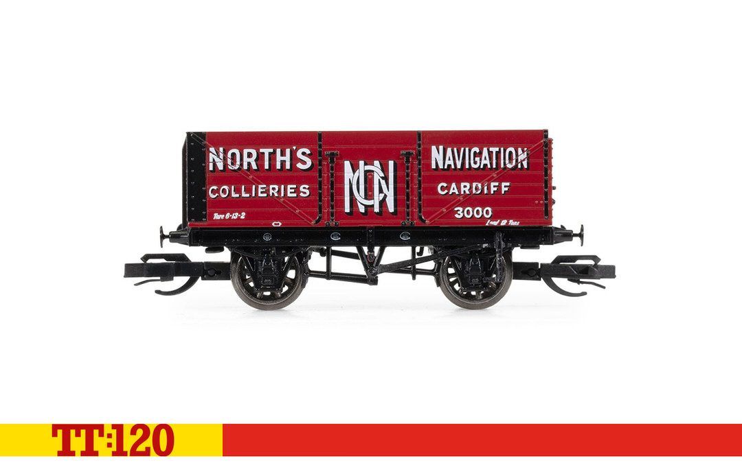 HORNBY TT TT6002 - Güterwagen 7 Plank Wagon Norths Navigation No. 3000 TT 1:120