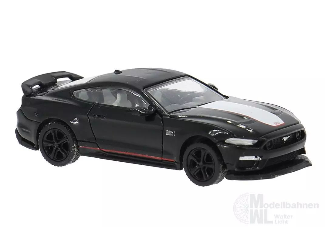 PCX-Models 870571 - Ford Mustang VI Mach I schwarz 2020 H0 1:87