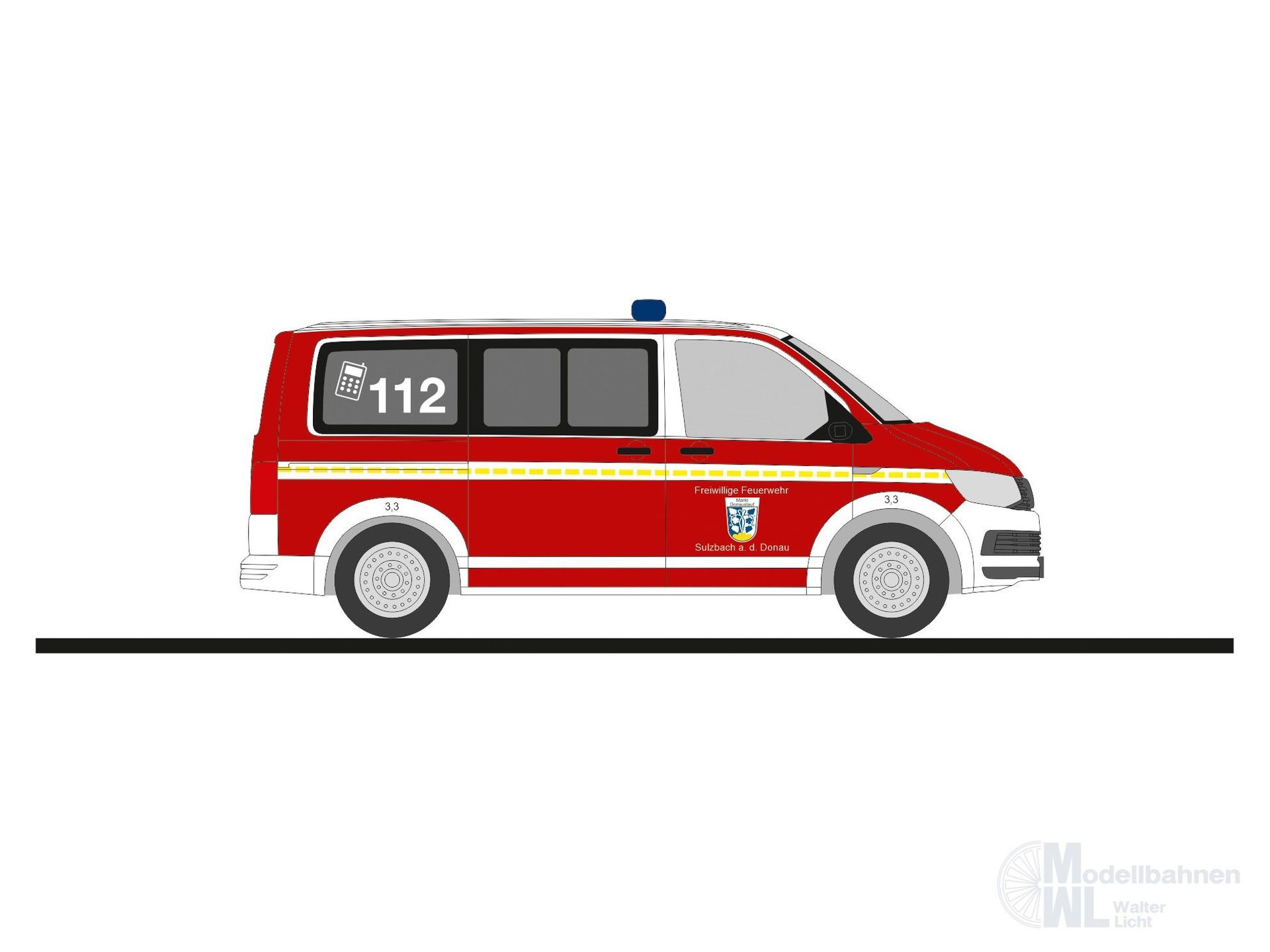 Rietze 53958 - Volkswagen T6 FW Sulzbach a.d.Donau H0 1:87