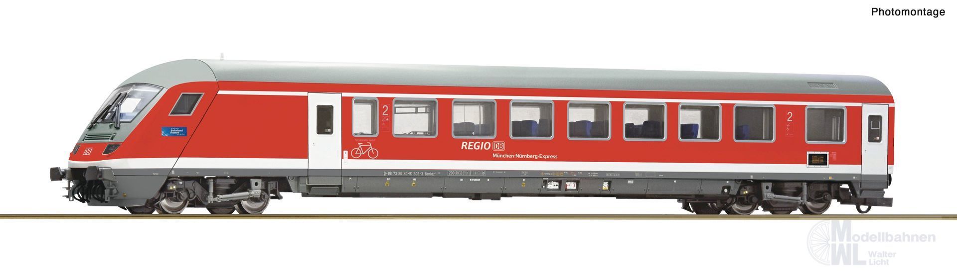 Roco 6220098 - RE-Steuerwagen DB Ep.VI H0/WS