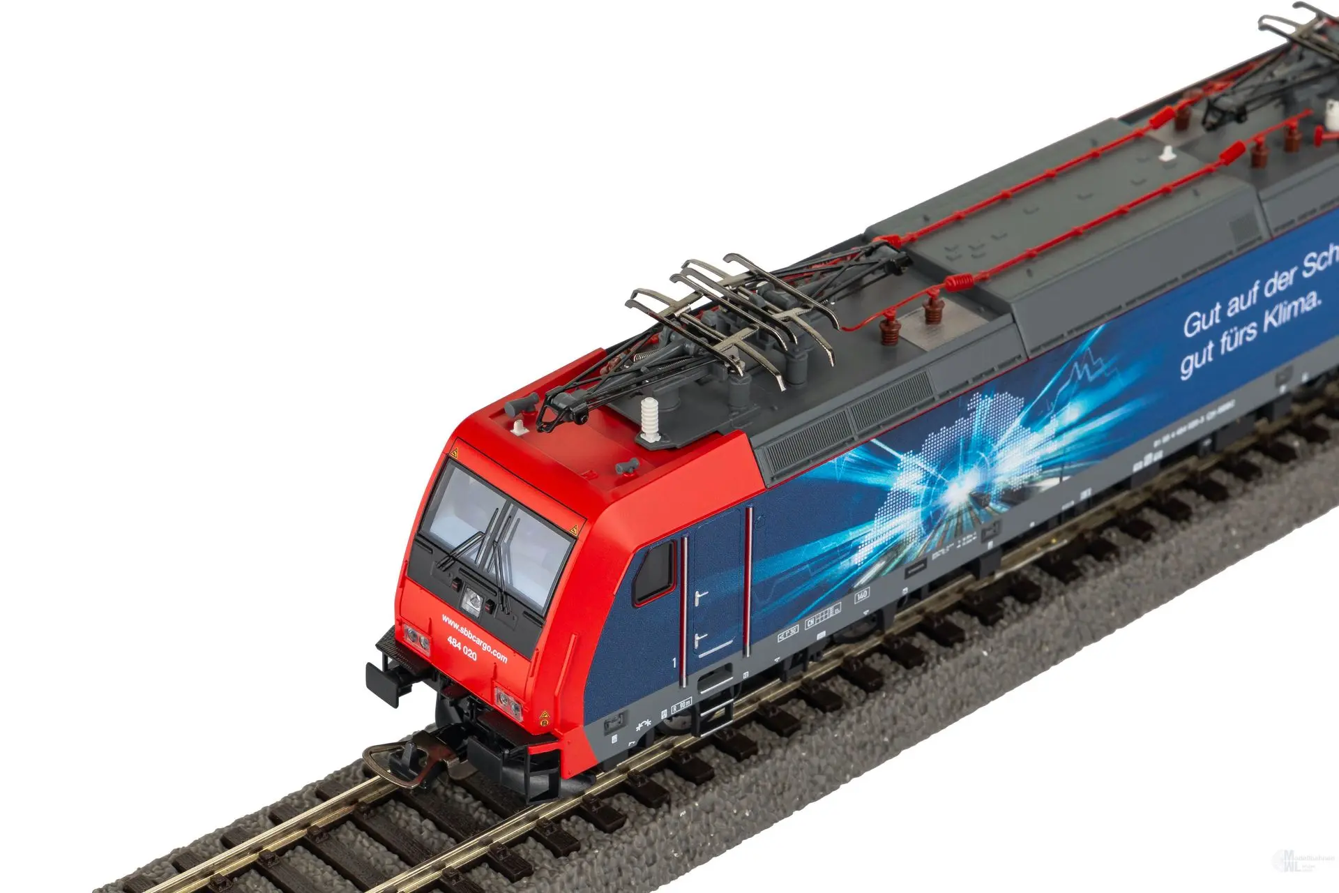 Piko 21621 - E-Lok BR 484 020 SBB Cargo Ep.VI H0/WS Sound