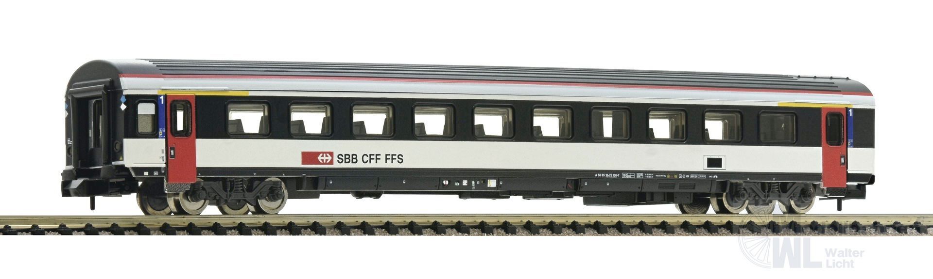 Fleischmann 6260014 - Reisezugwagen SBB Ep.VI 1.Kl. 1.Betr.Nr. N 1:160