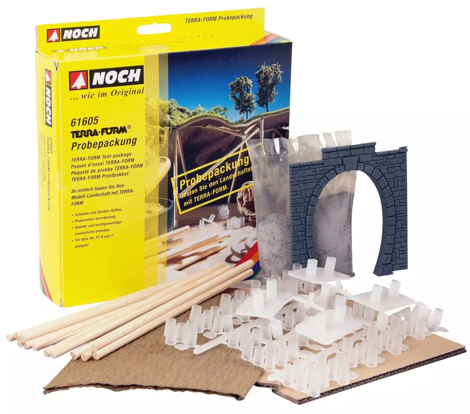 Noch 61605 - TERRA-FORM Probepackung G/0/H0/H0e/H0m/TT/N/Z
