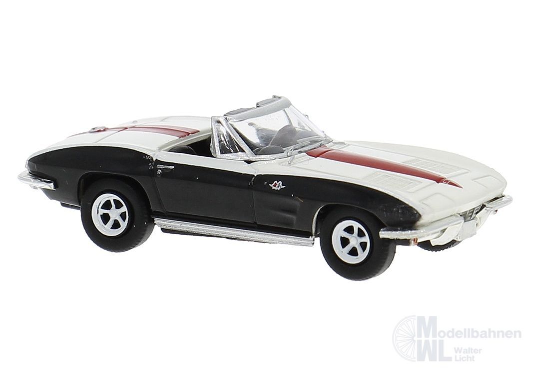 Brekina 18029 - Chevrolet Corvette C2 weekend on race track H0 1:87