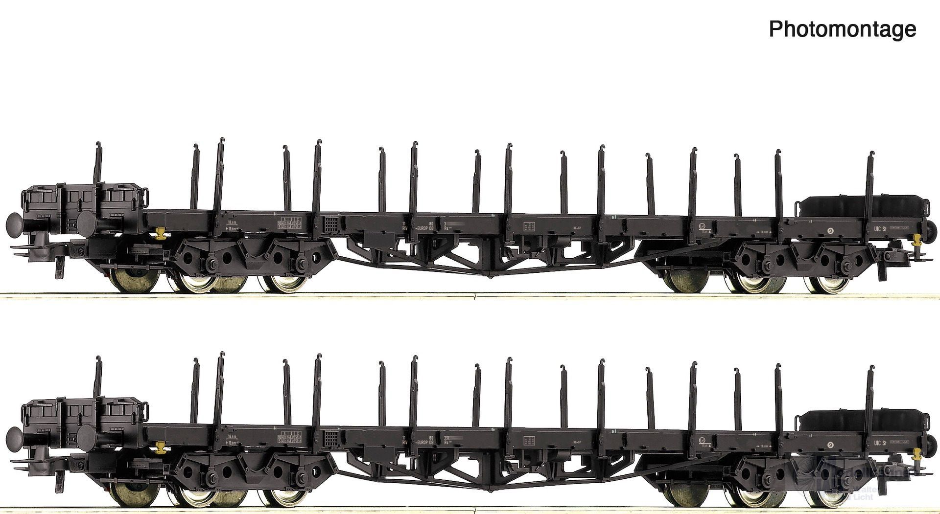 Roco 6600142 - Rungenwagen Set DB Ep.IV 2.tlg. H0/GL