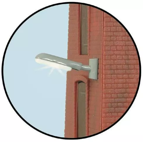 Viessmann 6489 - Industrieleuchte LED weiß N 1:160