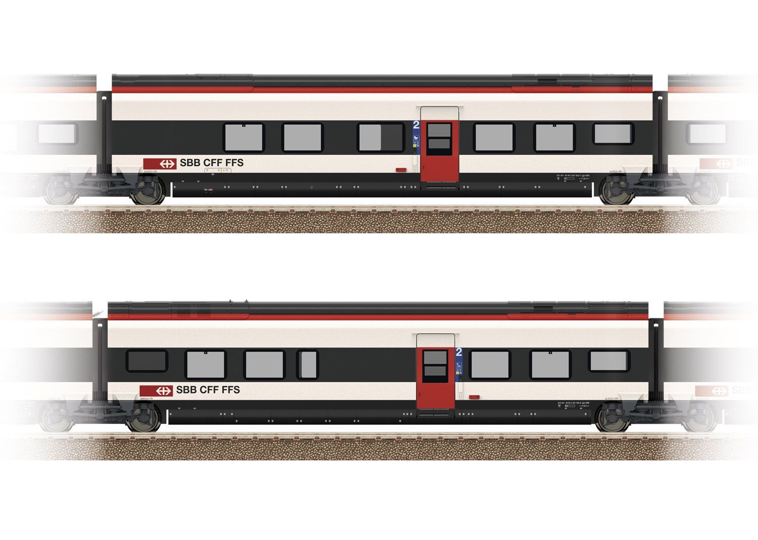 Trix 23281 - Ergänzungs-Set 1 Giruno SBB Ep.VI H0/GL Trix 23281 - Ergänzungs-Set 1 Giruno SBB Ep.VI H0/GL