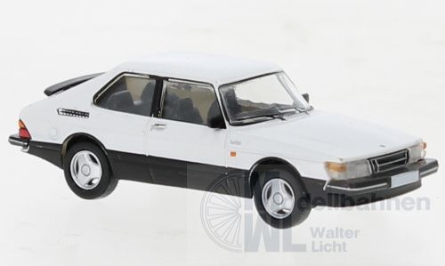 PCX-Models 870648 - Saab 900 Turbo 1986 weiss H0 1:87