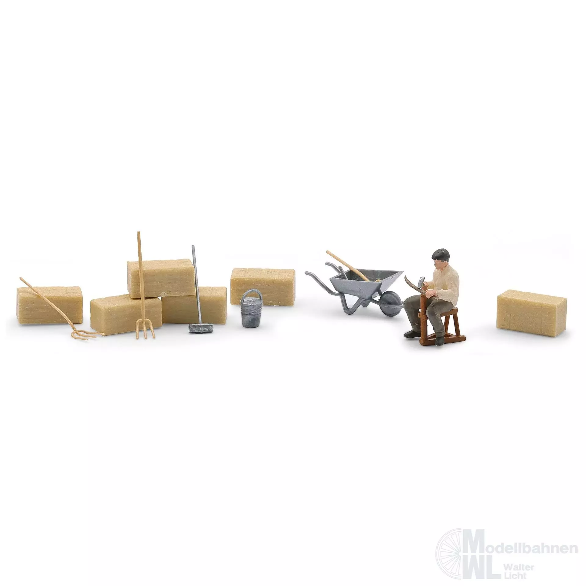 Busch 79854 - Action Set: Sense dengeln H0 1:87