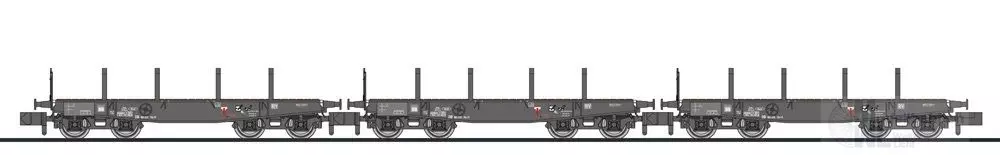 Liliput 260167 - Schwerlastwagen Set DB Ep.III SSy 45 3.tlg. N 1:160