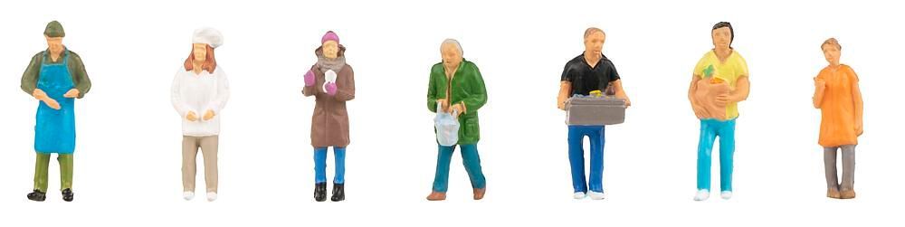 Faller 151671 - Wochenmarkt II H0 1:87 Faller 151671 - Wochenmarkt II H0 1:87