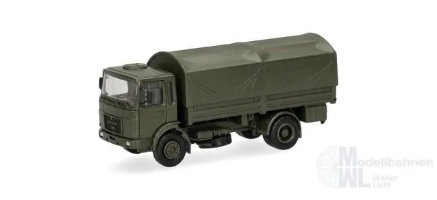 Herpa 747394 - MAN F8 Planen-LKW Bundeswehr H0 1:87
