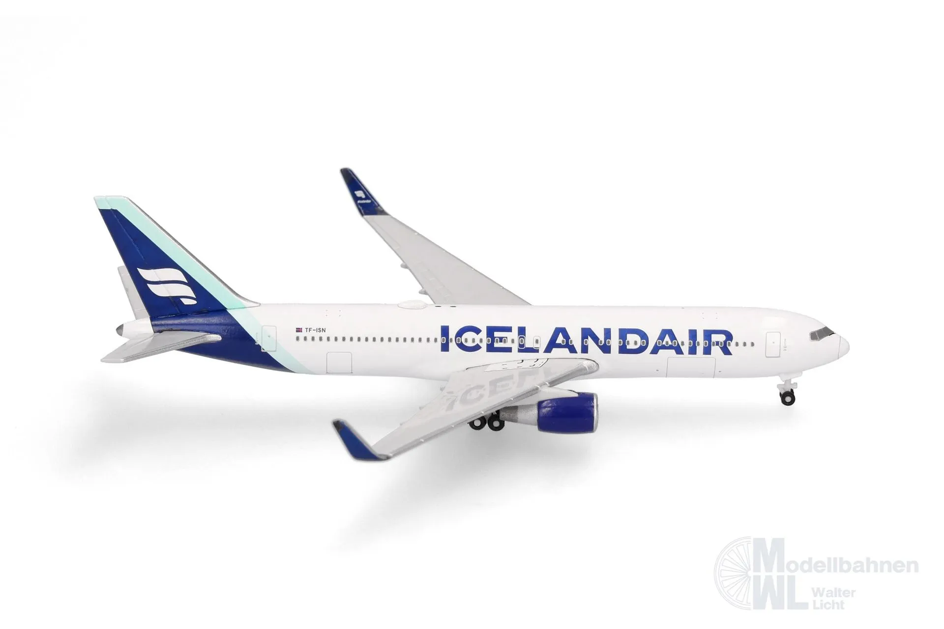 Herpa 539241 - Boeing 767-300 Icelandair Borreal 1:500