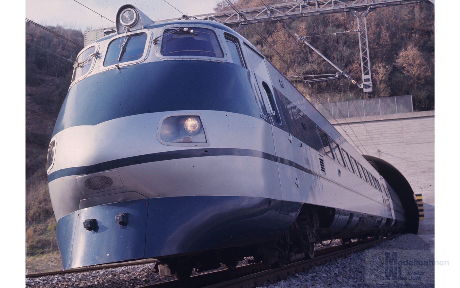 Rivarossi 9014S - Triebzug ETR 401 FS Ep.IV 4.tlg. Rom-Ancona H0/GL Sound