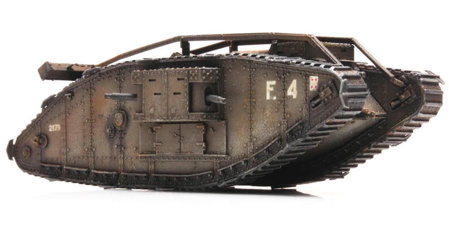 ARTITEC b.v. 6870179 - British Tank Mark IV female 1917 Flirt II H0 1:87