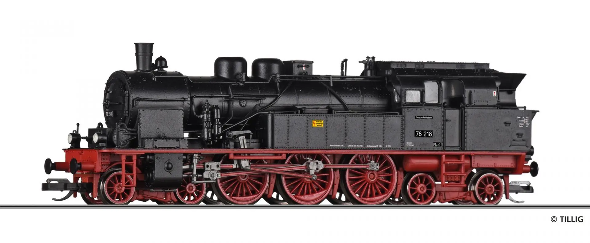 Tillig 04201 - Dampflok BR 78.0 DR Ep.III TT 1:120