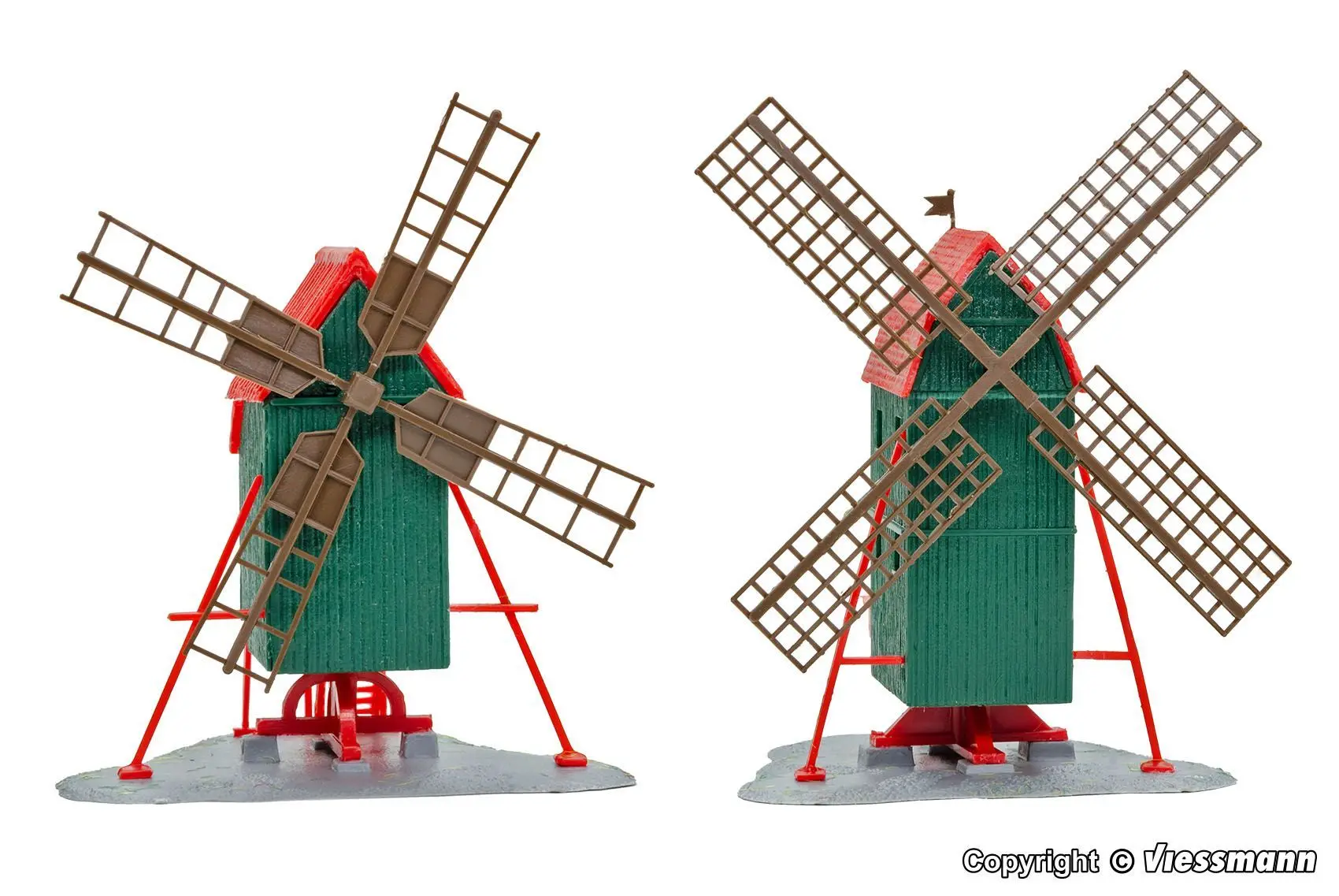Kibri 37156 - Windmühle 2 Stück N 1:160
