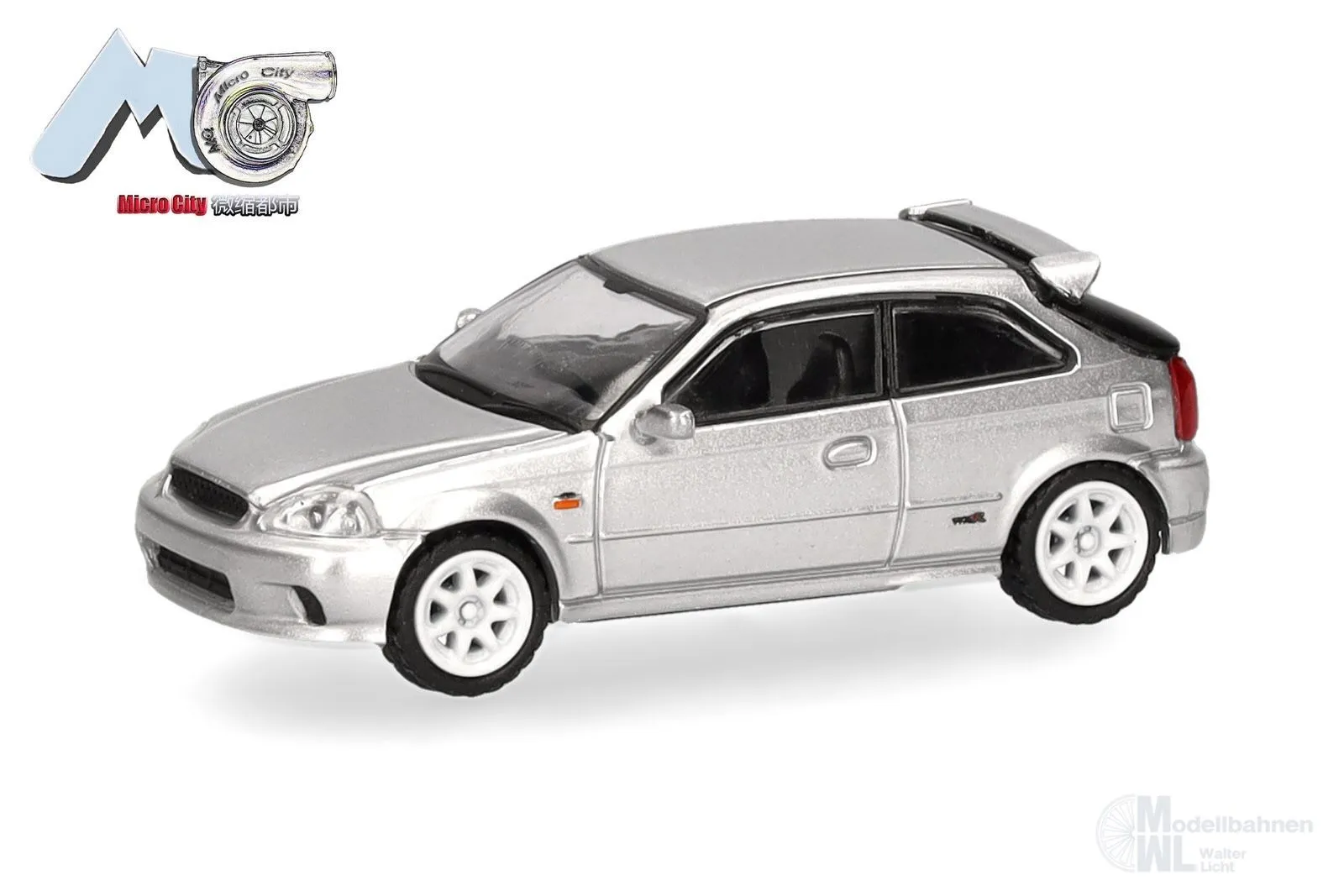 Herpa 87MC000158 - Honda Civic Type R EK9 silber H0 1:87