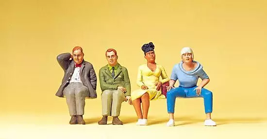 Preiser 65350 - Sitzende Reisende Spur 0