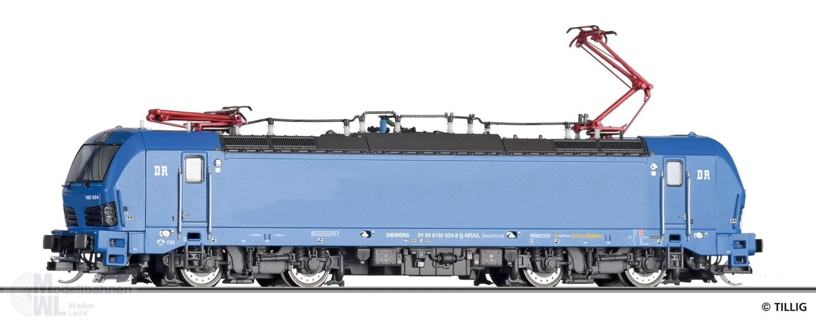 Tillig 04818 - E-Lok BR 192 024-8 DeltaRail GmbH Ep.VI TT 1:120
