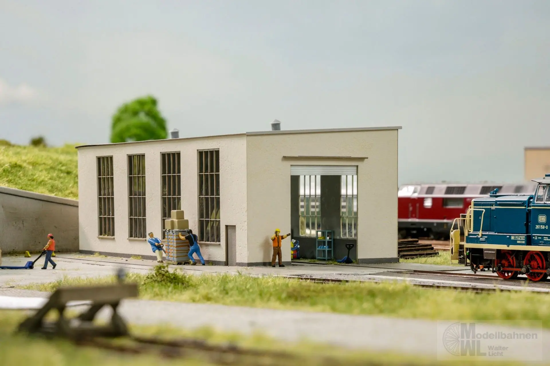 Noch 63023 - Lokschuppen Herdorf N 1:160