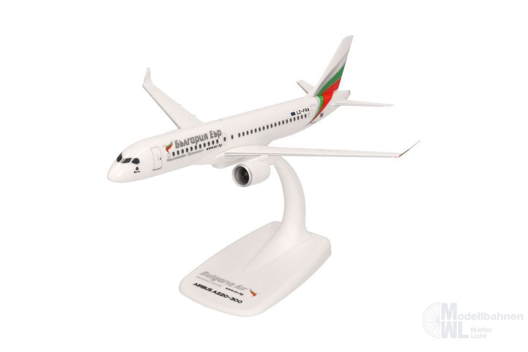 Herpa 613811-001 - Airbus A220-300 Bulgaria Air 1:200 Herpa 613811-001 - Airbus A220-300 Bulgaria Air 1:200