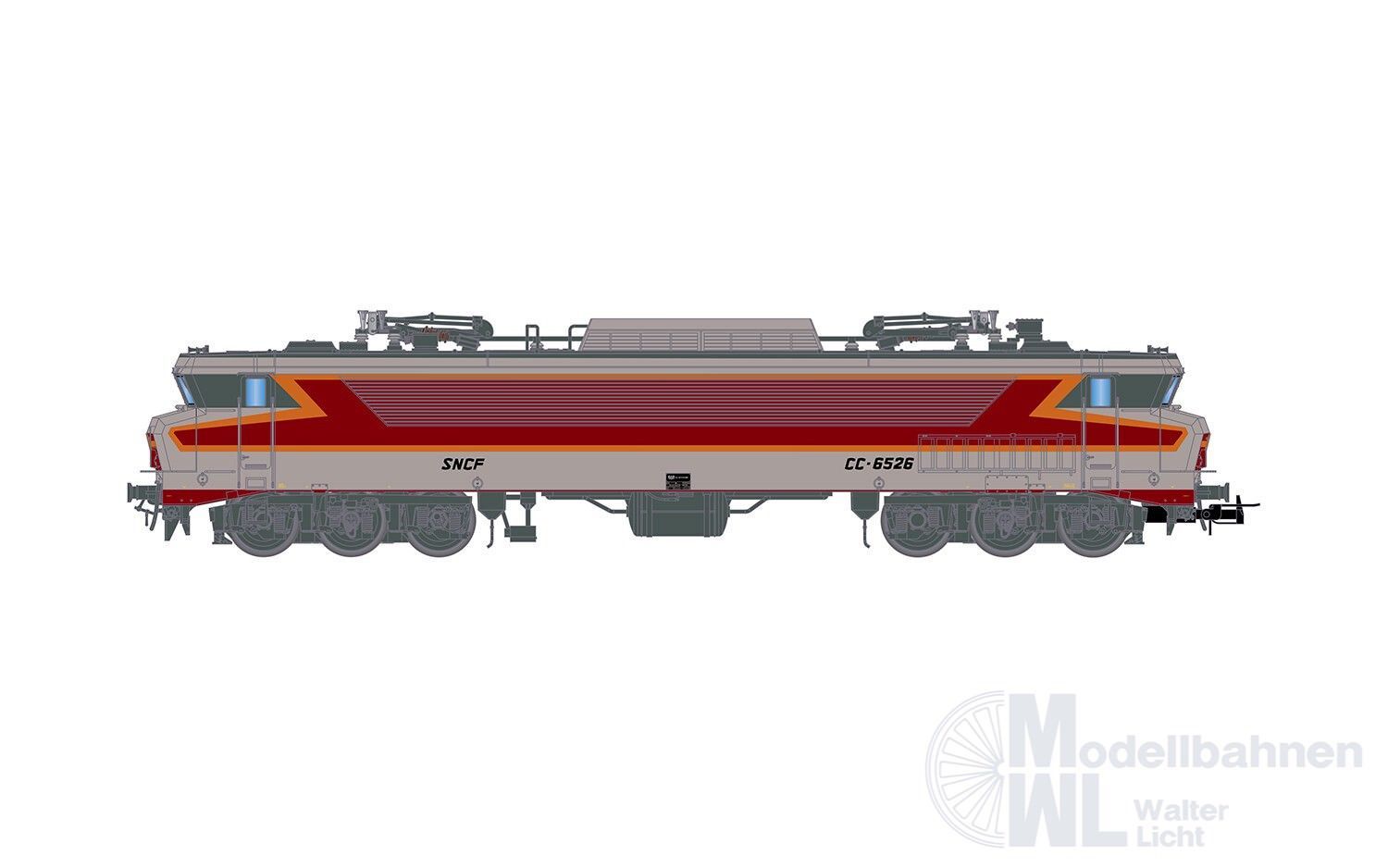 Jouef 2452S - E-Lok CC 6526 SNCF Ep.IV Le Capitole H0/GL Sound