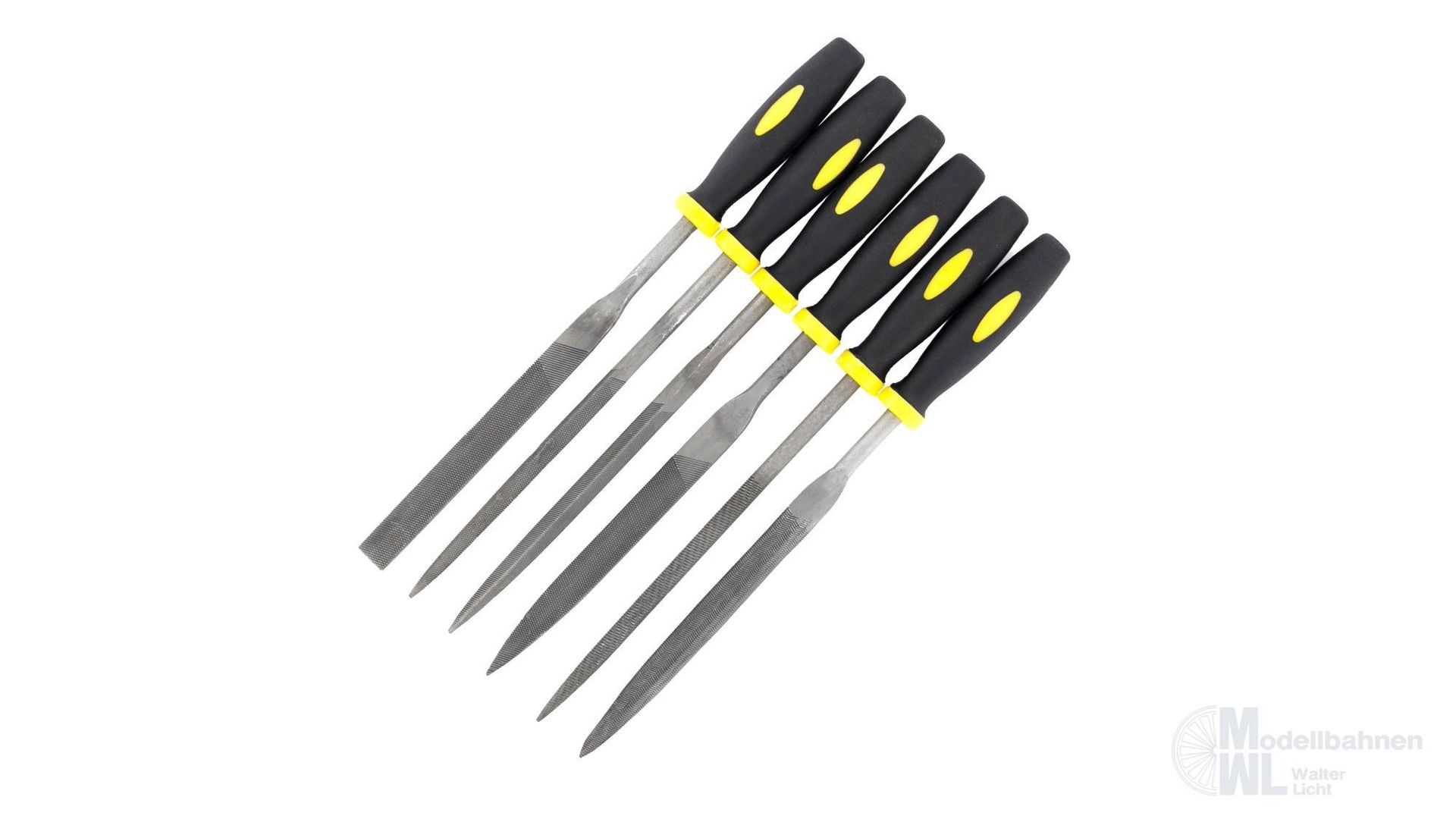 Noch 60076 - Feilen-Set, 6-teilig G/1/0/H0/H0m/H0e/TT/N/Z