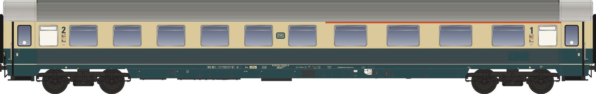 LS Models 46013-1AC - Personenwagen DB Ep.IV ABvmz 227.4 H0/WS