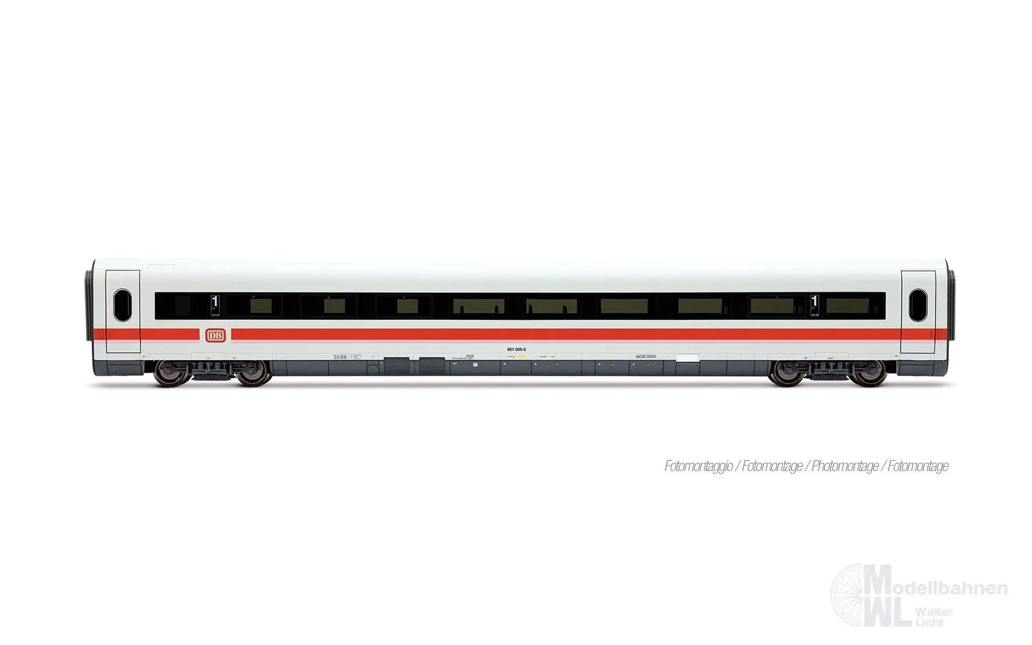 Lima 4681 - Ergänzungswagen Set ICE 1 DB Ep.IV 5.tlg. H0/GL
