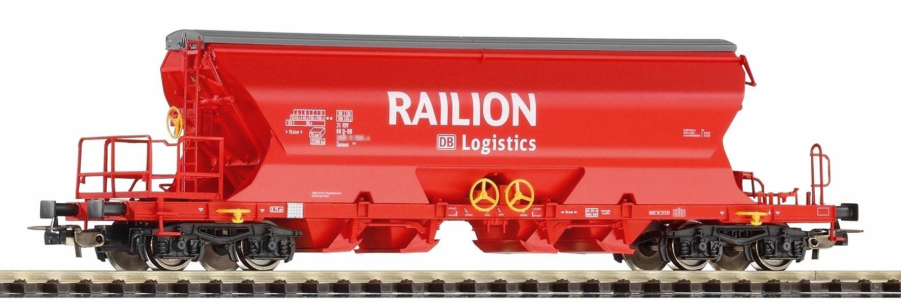 Piko 54637 - Mittelselbstentladewagen Railion Logistics Ep.V Tanoos H0/GL